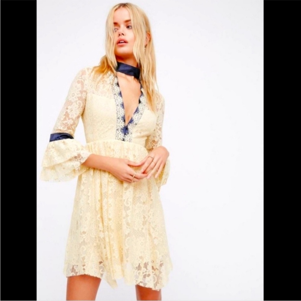 Free People Glided Lace NWOT Sz M - Picture 3 of 13